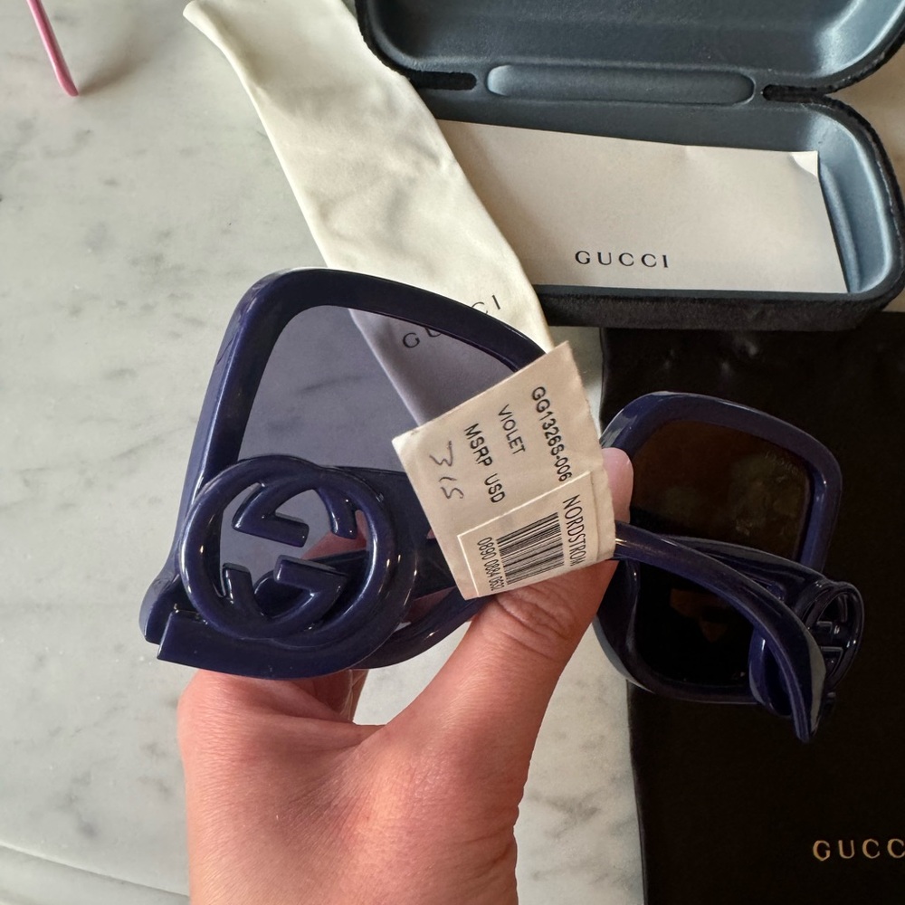 New Gucci oversized Sunglasses - Picture 6 of 12